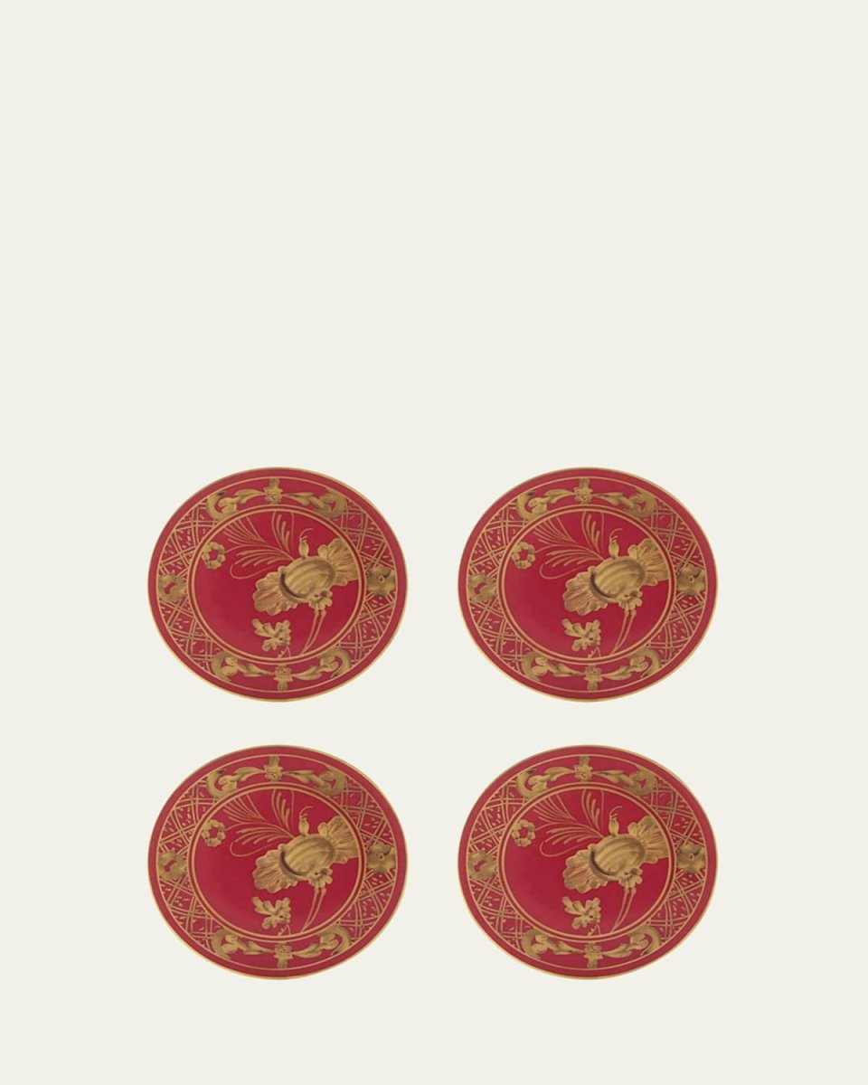 Oriente Italiano Rubrum Coasters, Set of 4